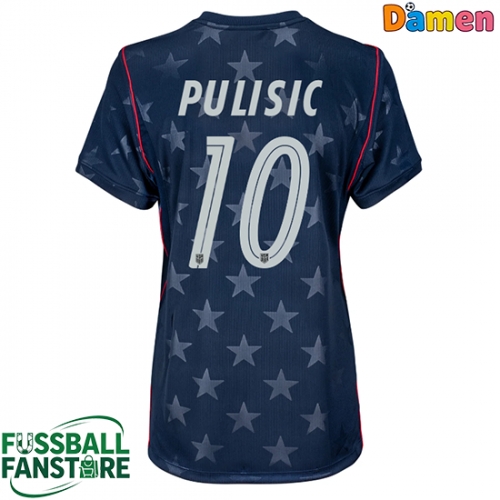 Vereinigte Staaten Christian Pulisic #10 Replik Auswärtstrikot Damen WM 2026 Kurzarm